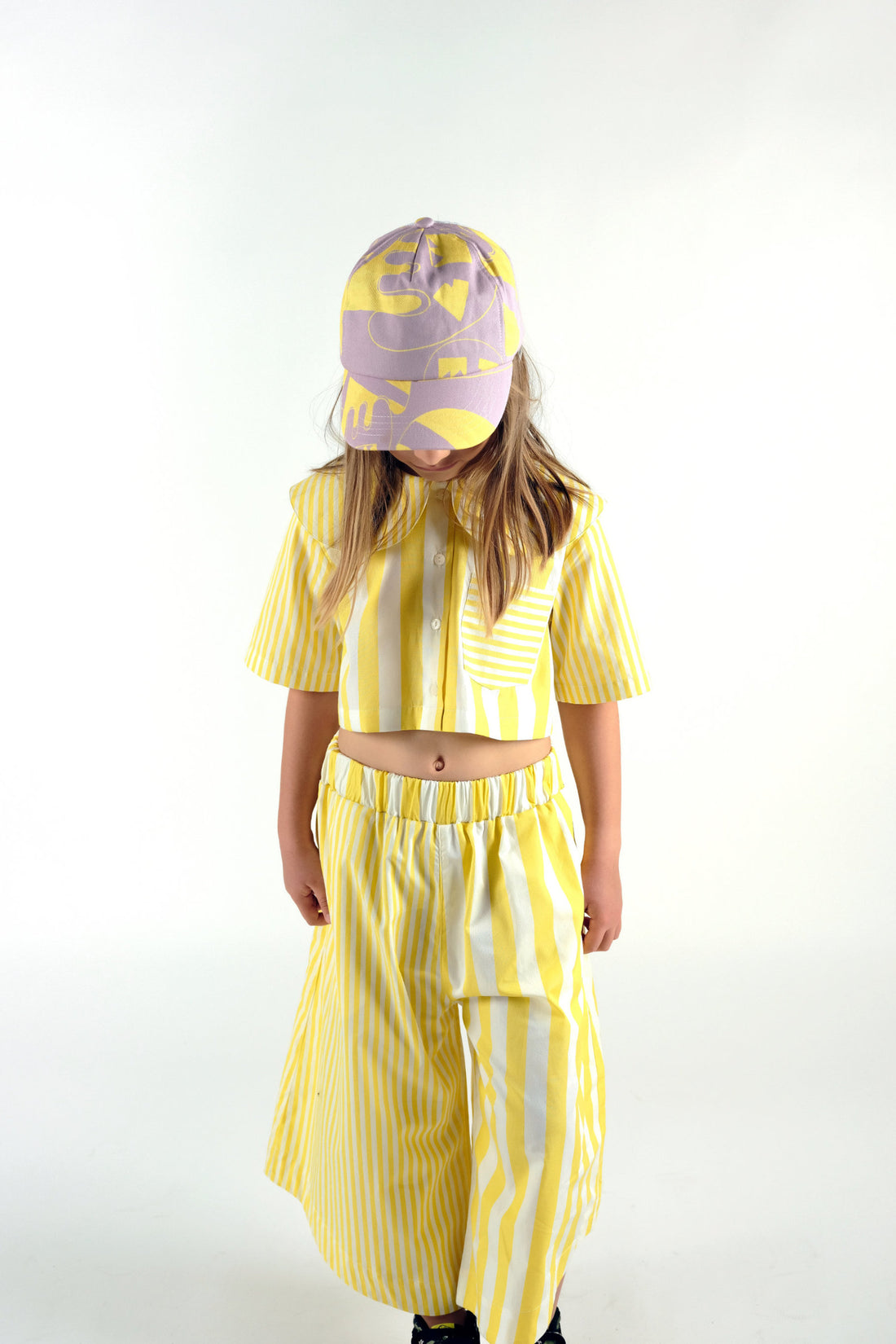 Wolf and Rita Yellow Stripes Leonilde Blouse