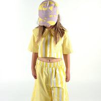 Wolf and Rita Yellow Stripes Leonilde Blouse