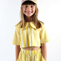 Wolf and Rita Yellow Stripes Leonilde Blouse