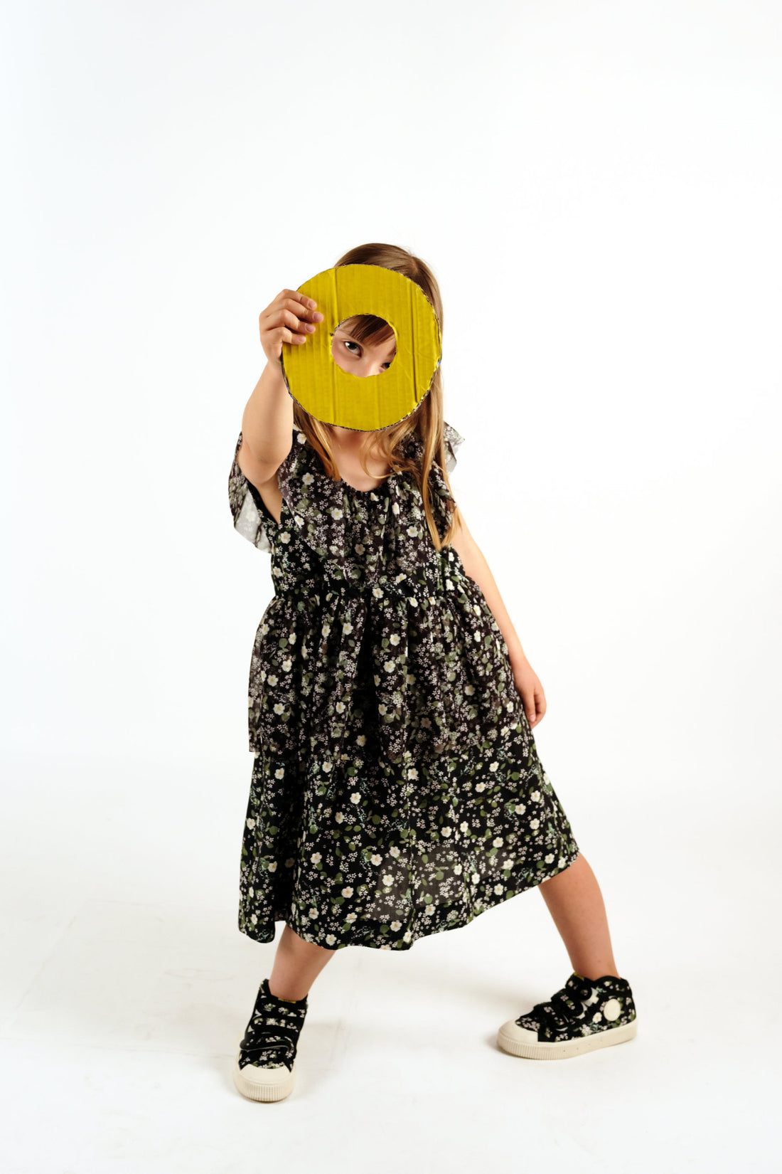 Wolf and Rita Black Garden Lucrecia Dress