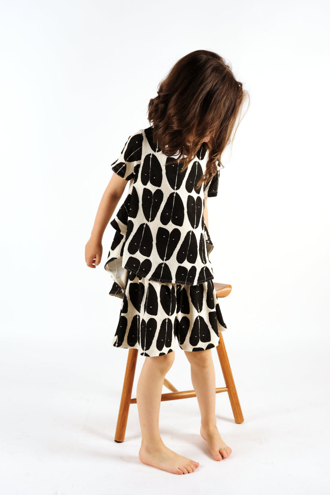 Wolf and Rita Coracao Black Gisela Tee