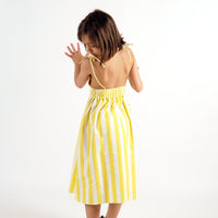 Wolf and Rita Yellow Stripes Amarilis Dress