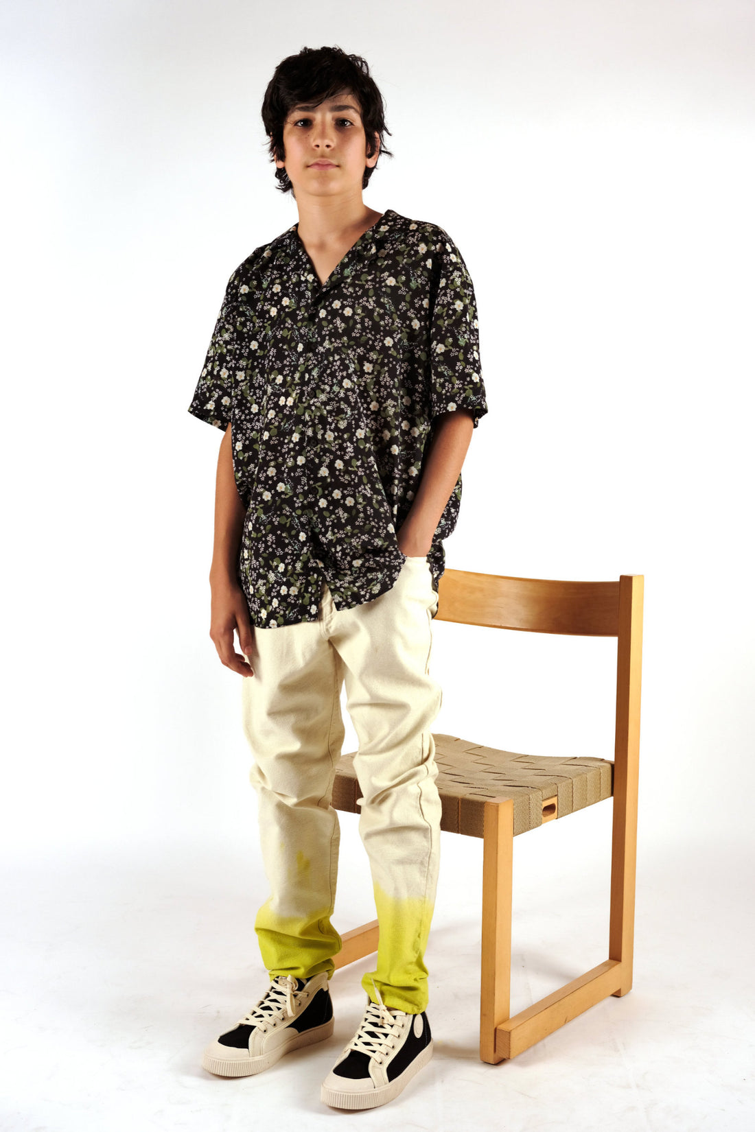 Wolf and Rita Black Garden Bruno Shirt