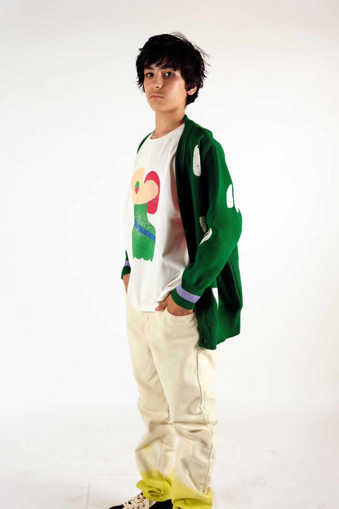 Wolf and Rita Coracao Mel Cardigan