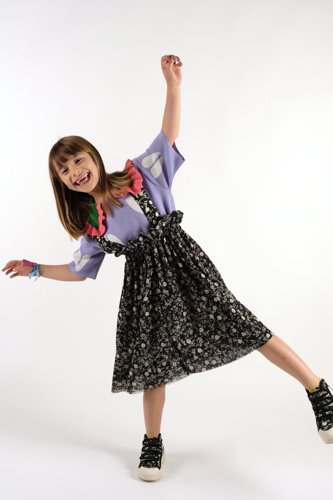 Wolf and Rita Black Garden Celiana Dress