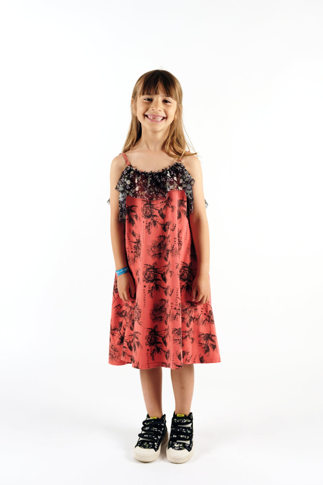 Wolf and Rita Flowers Cherry Assuncao Dress