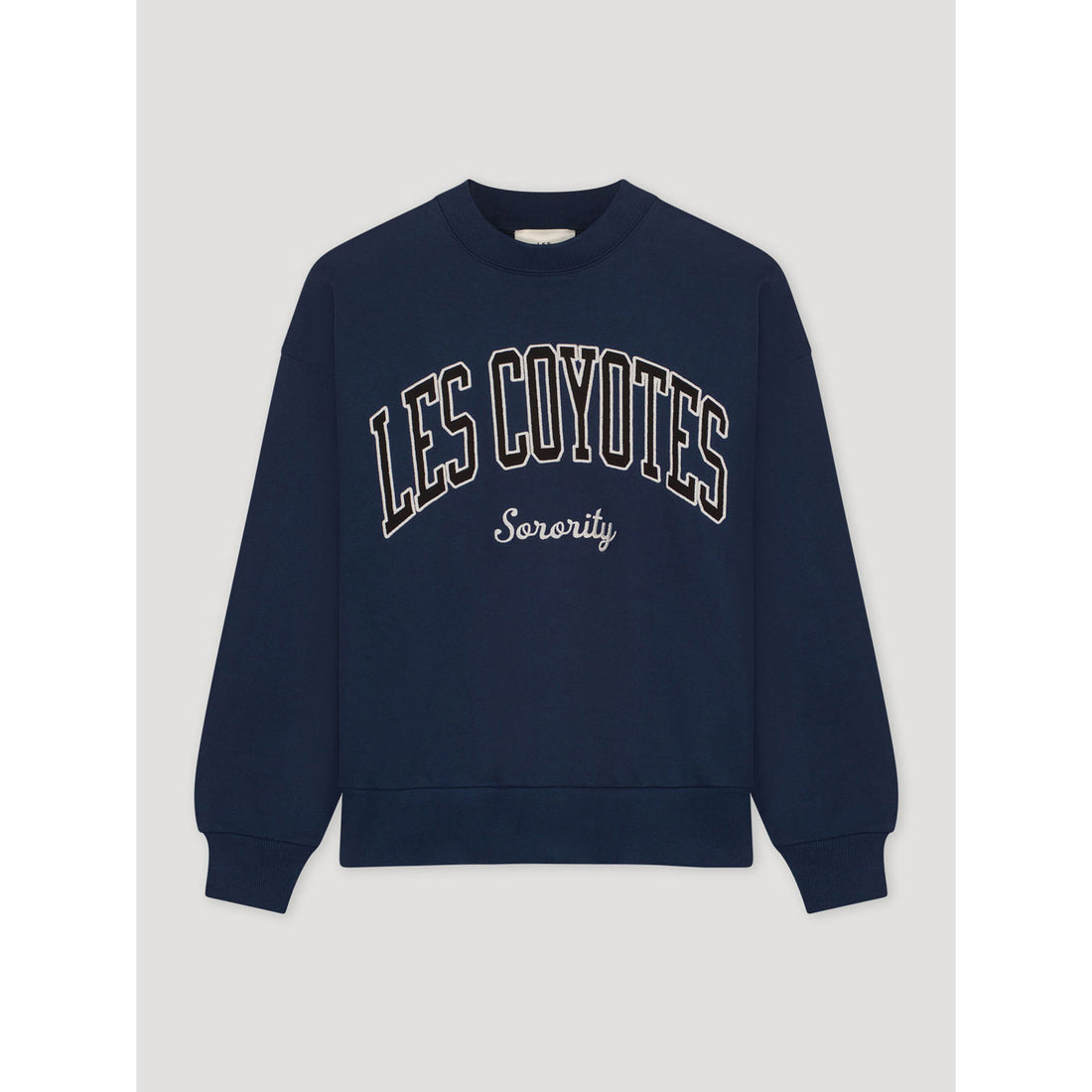Les Coyotes De Paris Navy Large Logo Sweatshirt