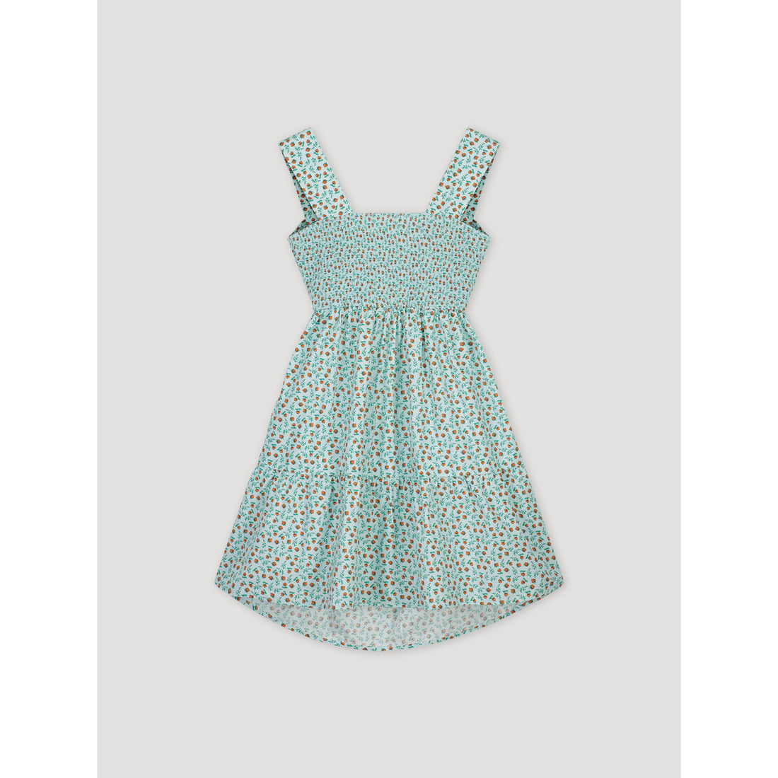 Les Coyotes De Paris Fruity Printed Open Back Dress