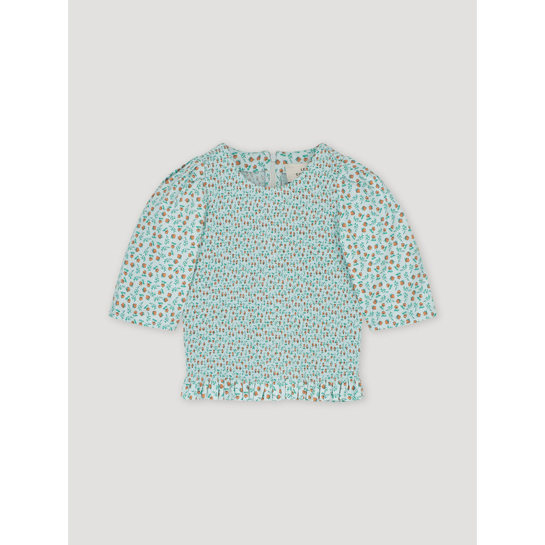 Les Coyotes De Paris Fruity Printed Poplin Smock Top