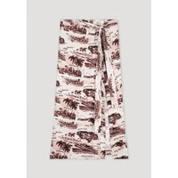 Les Coyotes De Paris Summer Postcard Print Sasha Skirt