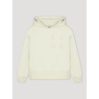 Les Coyotes De Paris Lime Green Towelling Logo Hoodie