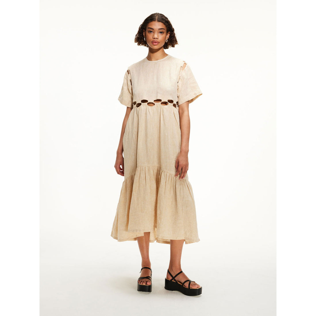 Les Coyotes De Paris Straw Dilla Dress