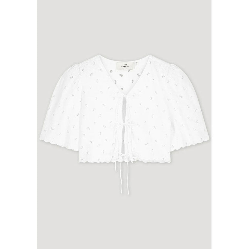 Les Coyotes De Paris Off White Marie Blouse