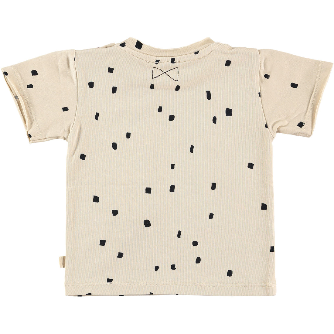 Mini Sibling Oatmeal Confetti Tee