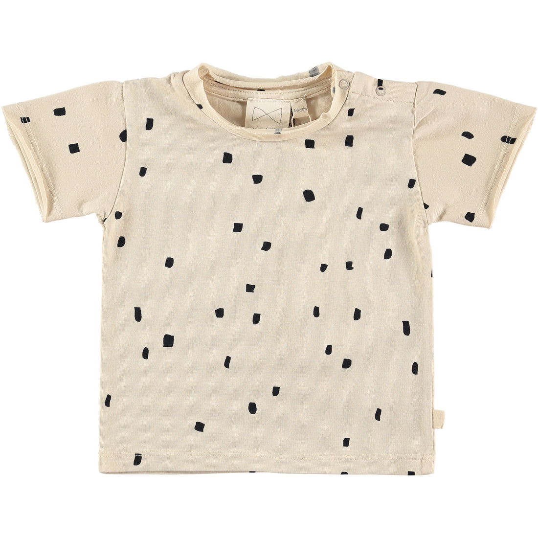 Mini Sibling Oatmeal Confetti Tee