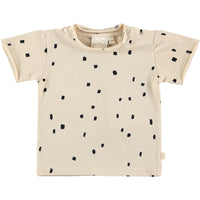 Mini Sibling Oatmeal Confetti Tee