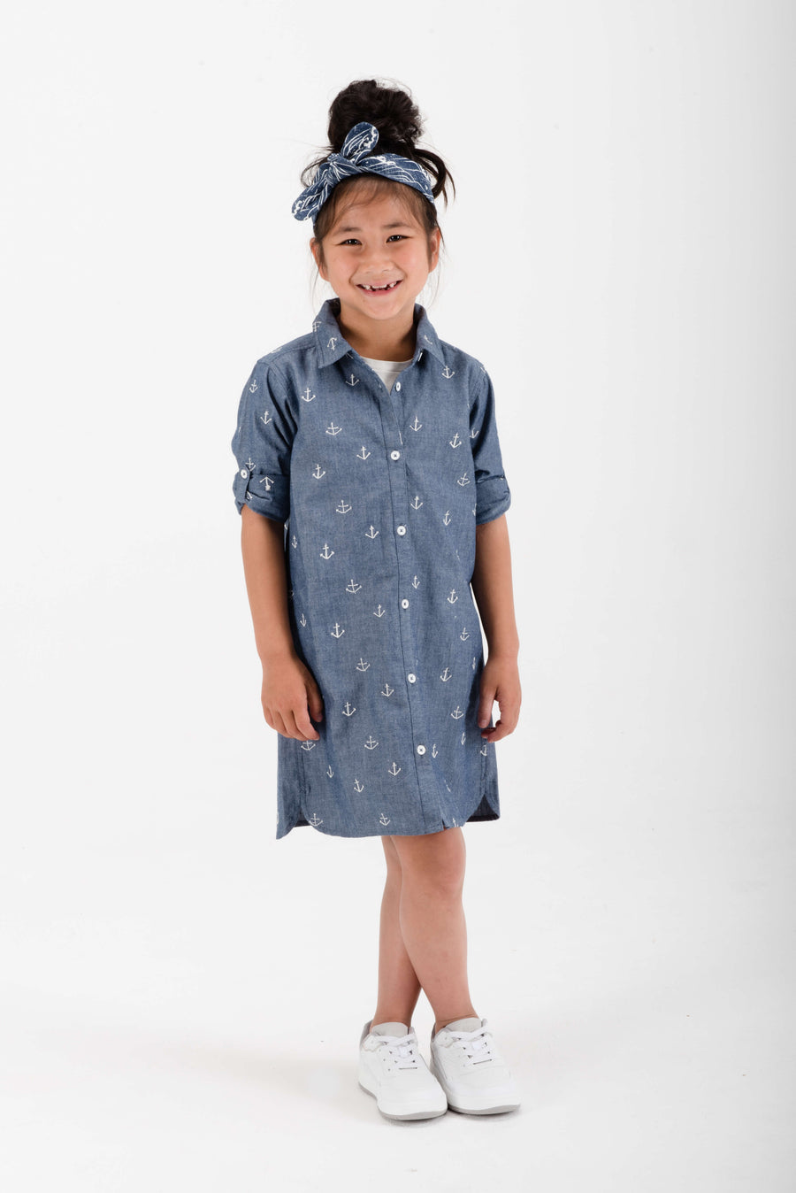 Sproet and Sprout Anchor Shirt Dress