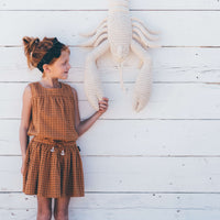 Sproet and Sprout Caramel Lace Skirt