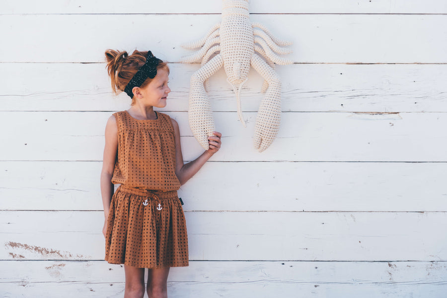Sproet and Sprout Caramel Lace Skirt