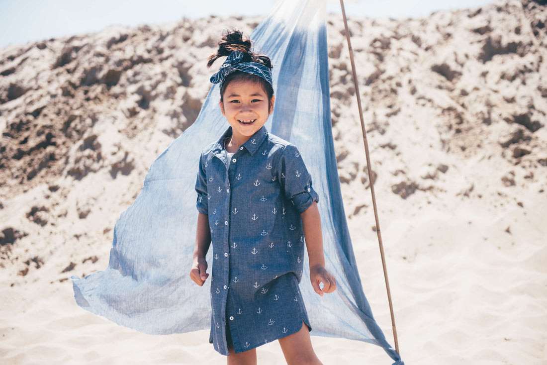 Sproet and Sprout Anchor Shirt Dress