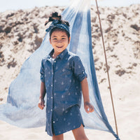 Sproet and Sprout Anchor Shirt Dress