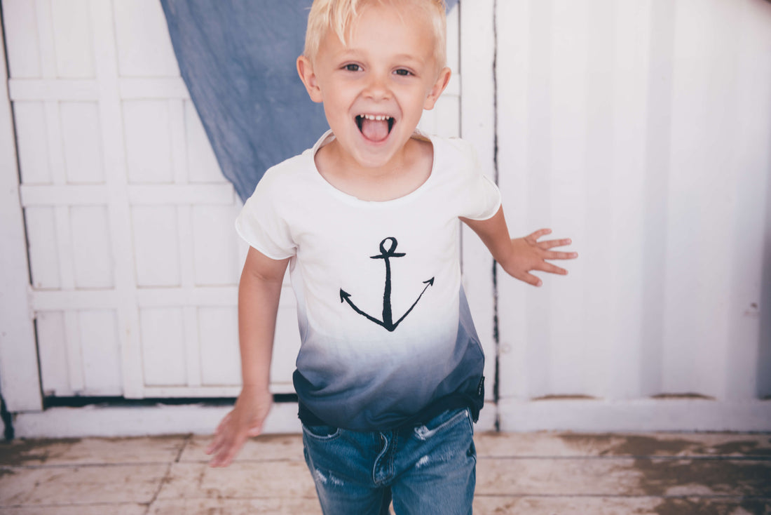 Sproet and Sprout Boxy Anchor Tee