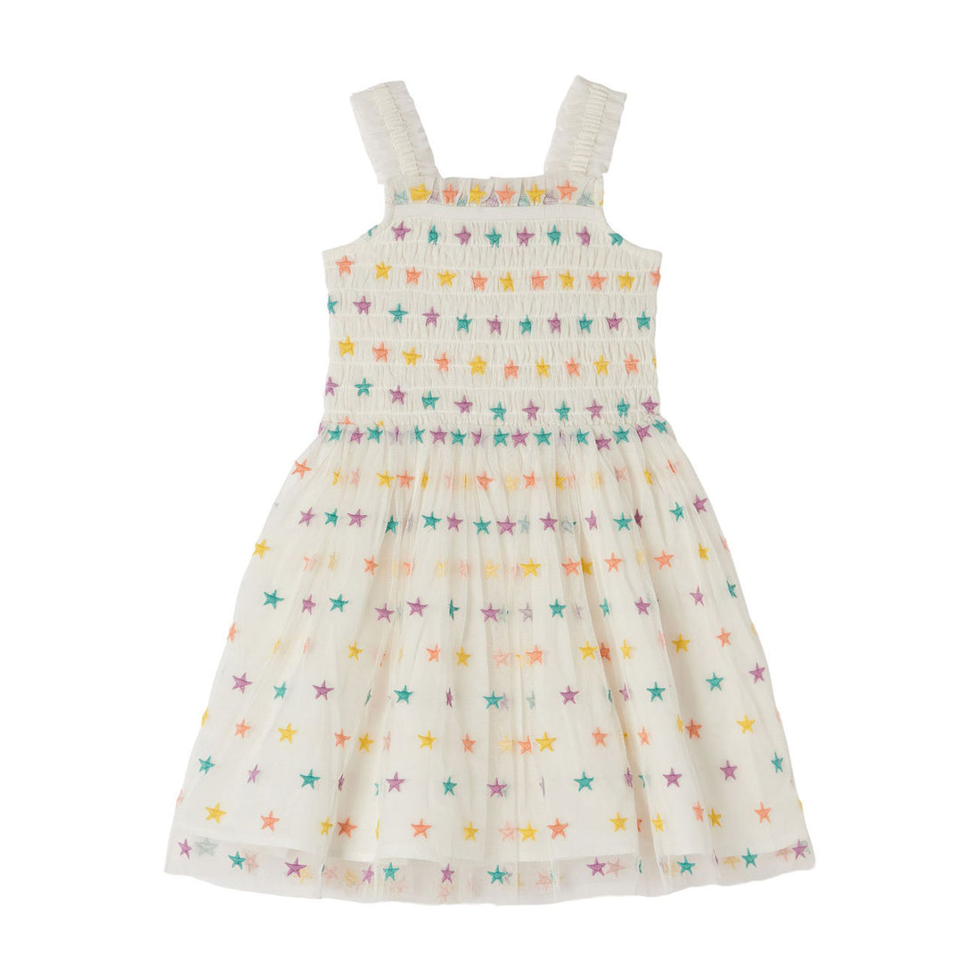 Stella McCartney Star Embroidered Tulle Dress