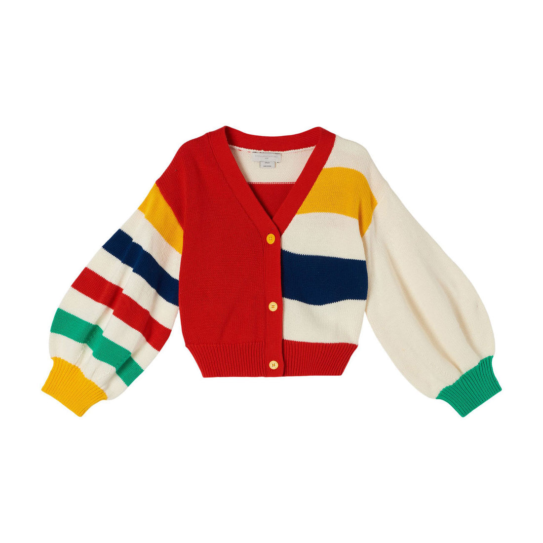 Stella McCartney Striped Knit Cardigan
