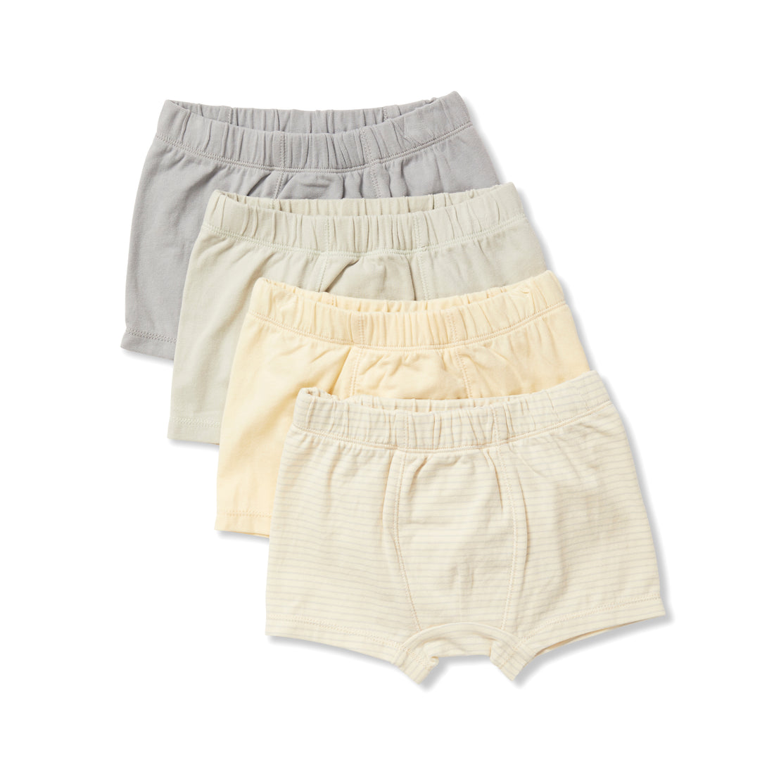 Konges Slojd Lemon/Mint/Quarry/Stripe Mint 4 Pack Boxers