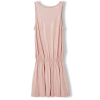 Finger in the Nose Milky Pink Foil Summer Dress