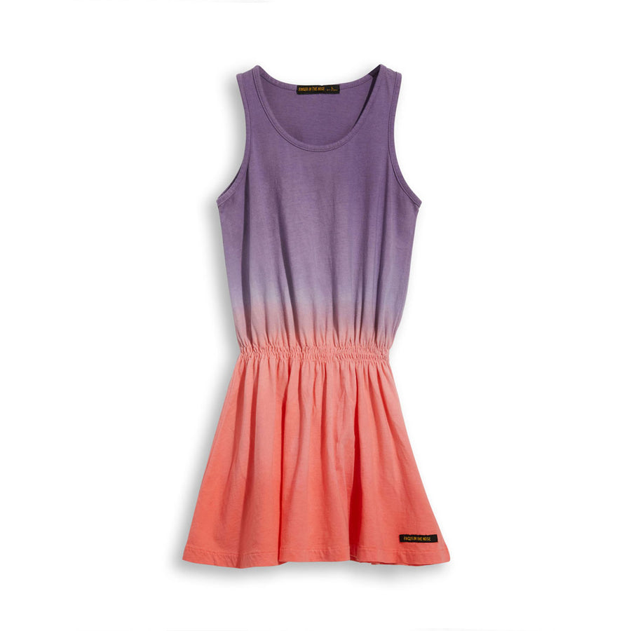 Finger in the Nose Purple Dip Dye Summer Dress
