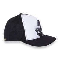 Finger in the Nose Black Funny Bart Cap