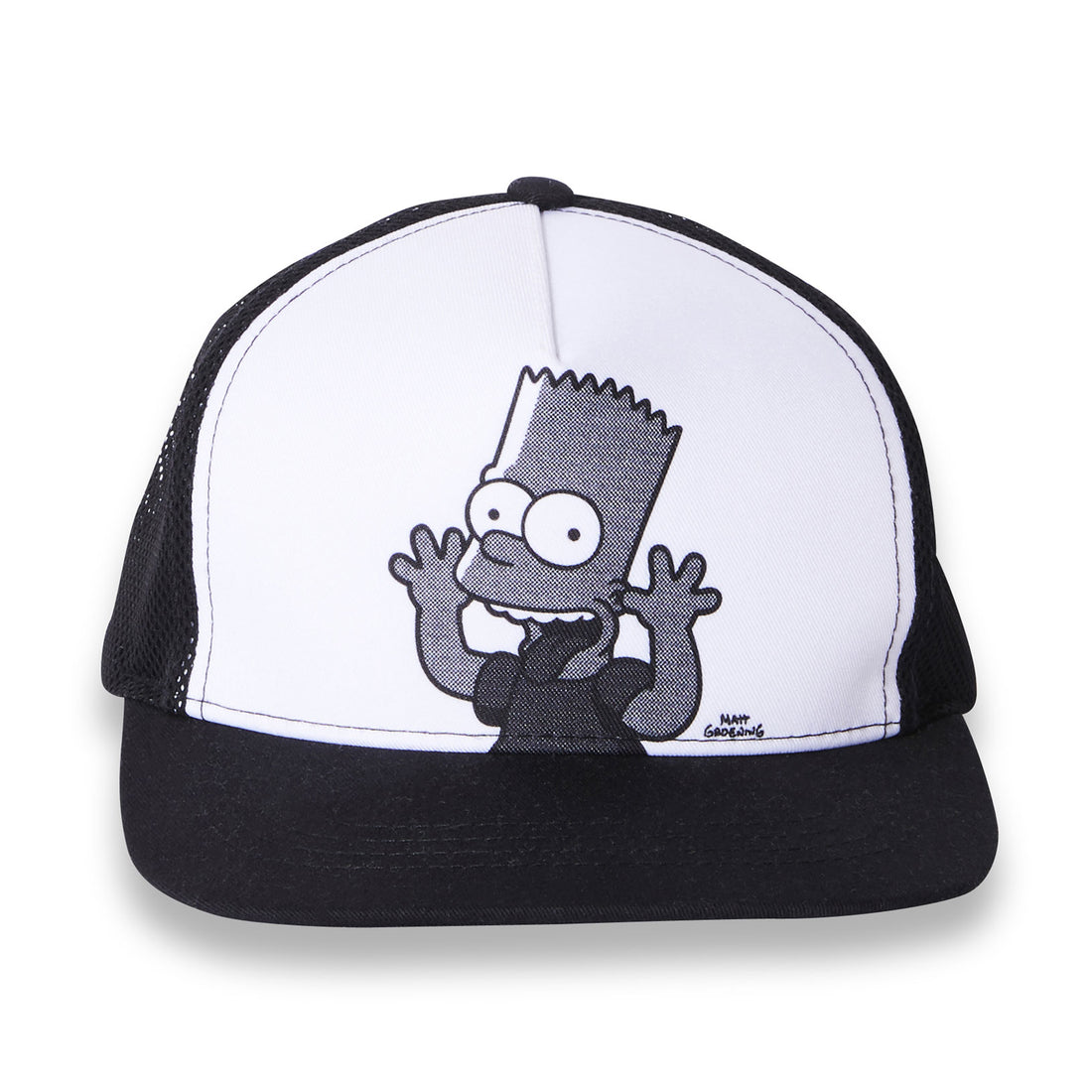 Finger in the Nose Black Funny Bart Cap