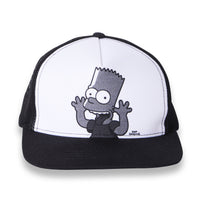 Finger in the Nose Black Funny Bart Cap