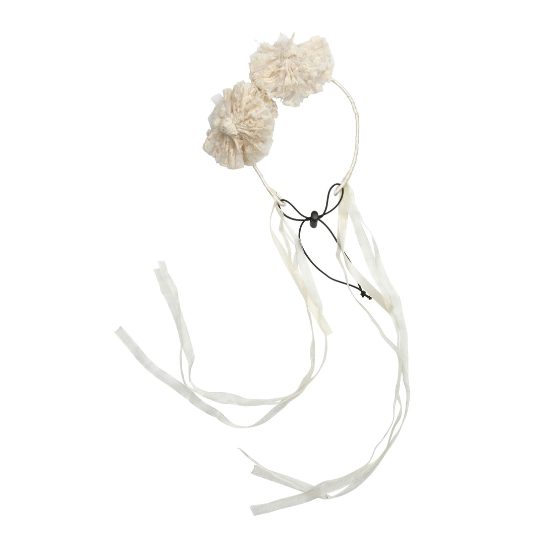 Project6NY Ivory Sunburst Partial Wreath