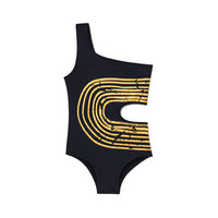 Little Creative Factory Black Rainbow Bathing Suit