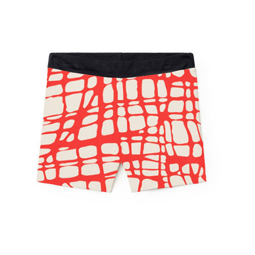 Little Creative Factory Red Mod Swim Shorts