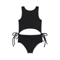 Little Creative Factory Cream Gold Black Shave Ice Trikini