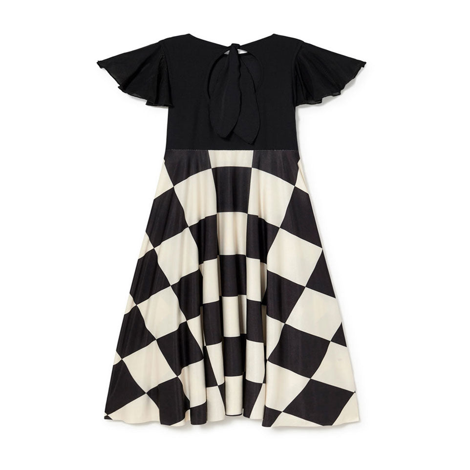 Little Creative Factory Check Tribal Cape Dress – Ladida