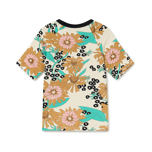Little Creative Factory Flower Print Hawaii Sun Protector T-Shirt