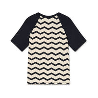 Little Creative Factory Black Wavy Sun Protector T-Shirt