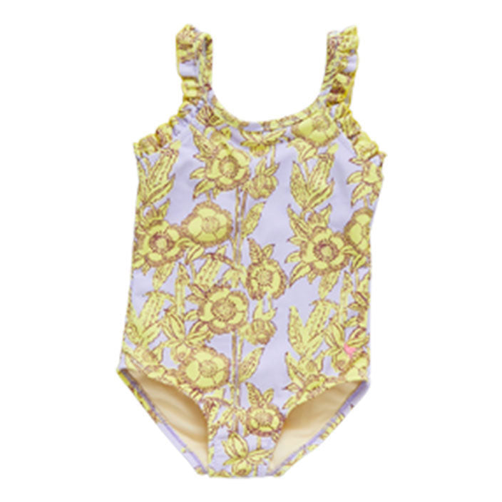 Pink Chicken Claire Suit - Lavender Stem Floral