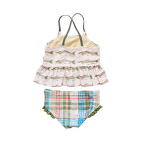 Pink Chicken Joy Tankini - Pink Rainbow Trout