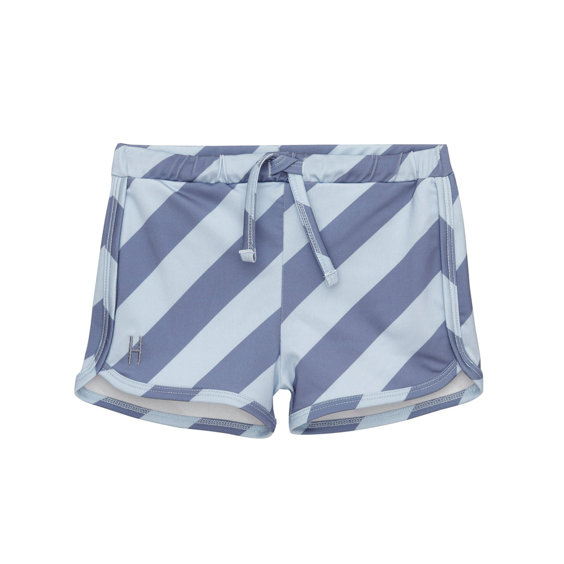 Little Hedonist Diagonal Stripe Swimshort