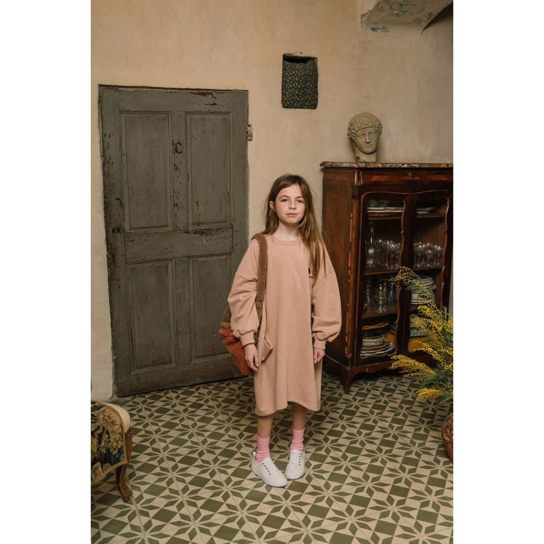 We are Kids Marron Glac� + Rosewood Ella Backpack