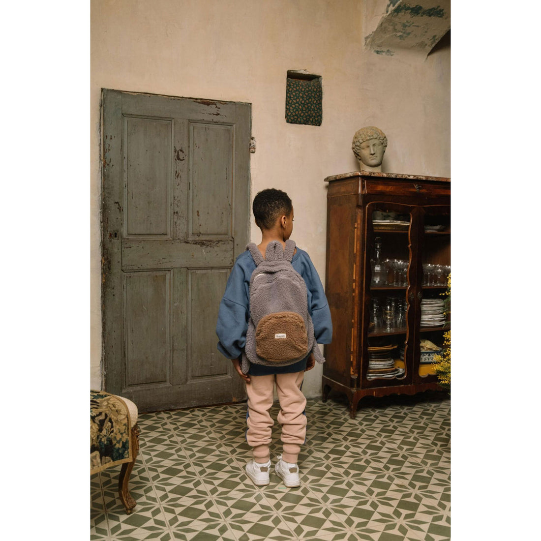 We are Kids Mouse + Marron Glac� Ella Bakcpack