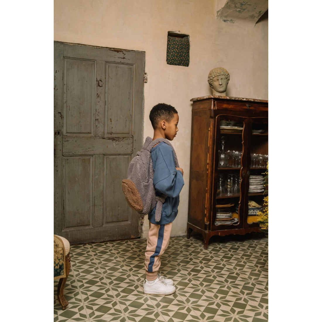 We are Kids Mouse + Marron Glac� Ella Bakcpack