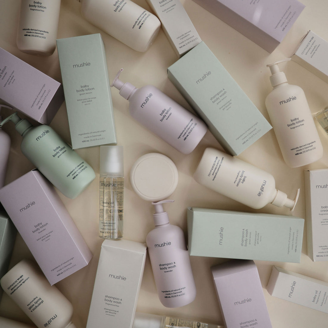Mushie Baby Body Lotion - Fragrance Free