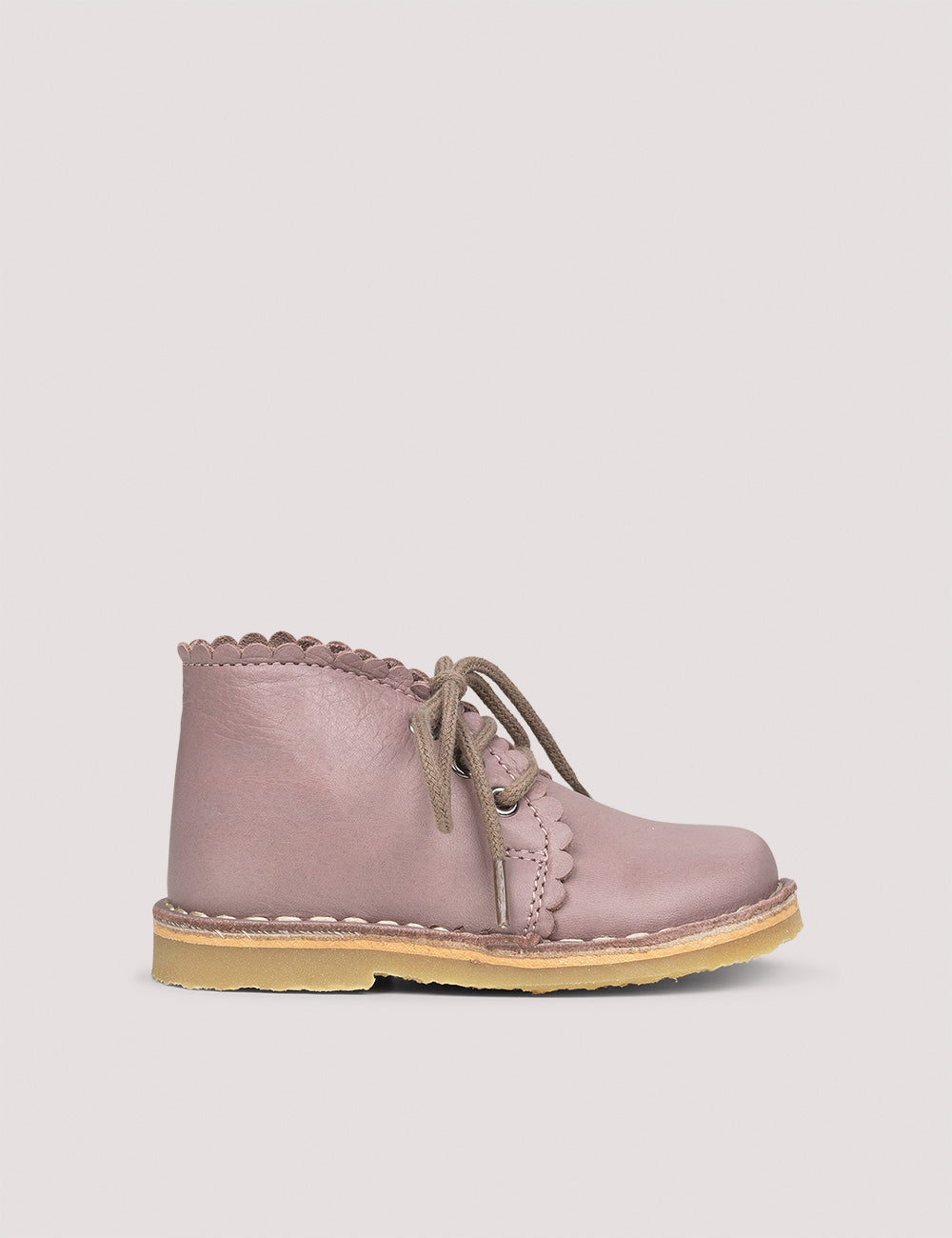Petit Nord Lavender Scallop Boot
