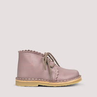 Petit Nord Lavender Scallop Boot